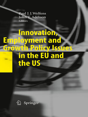 cover image of Innovation, Employment and Growth Policy Issues in the EU and the US